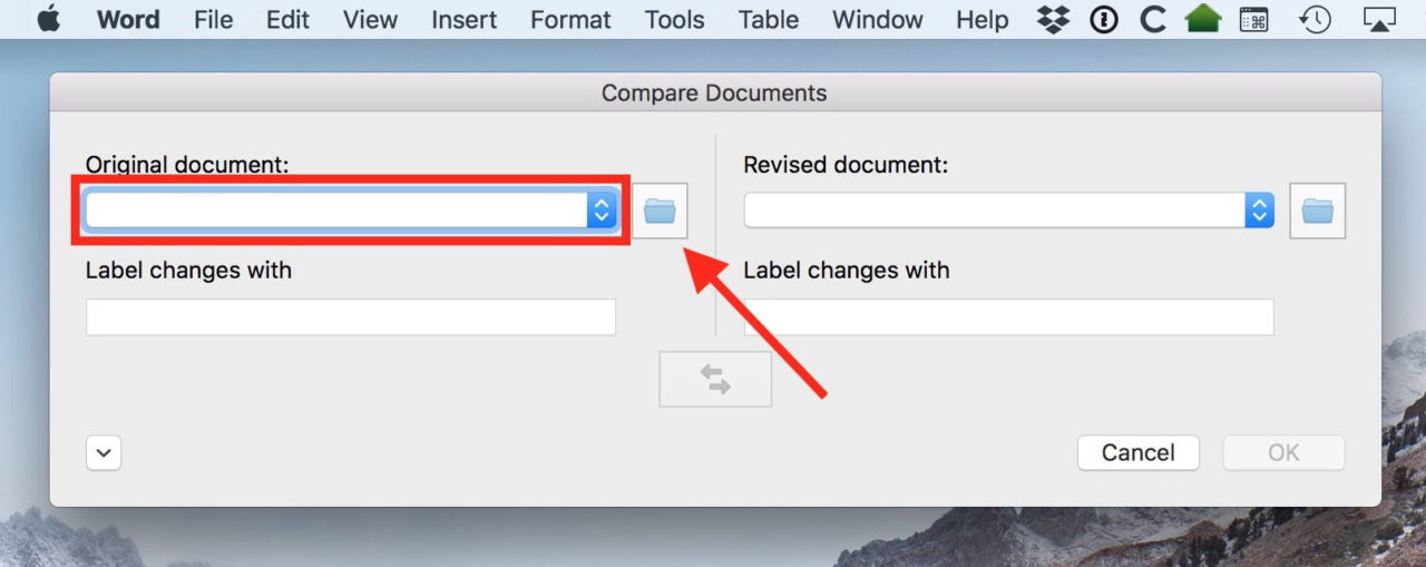 Compare Docs In Word For Mac