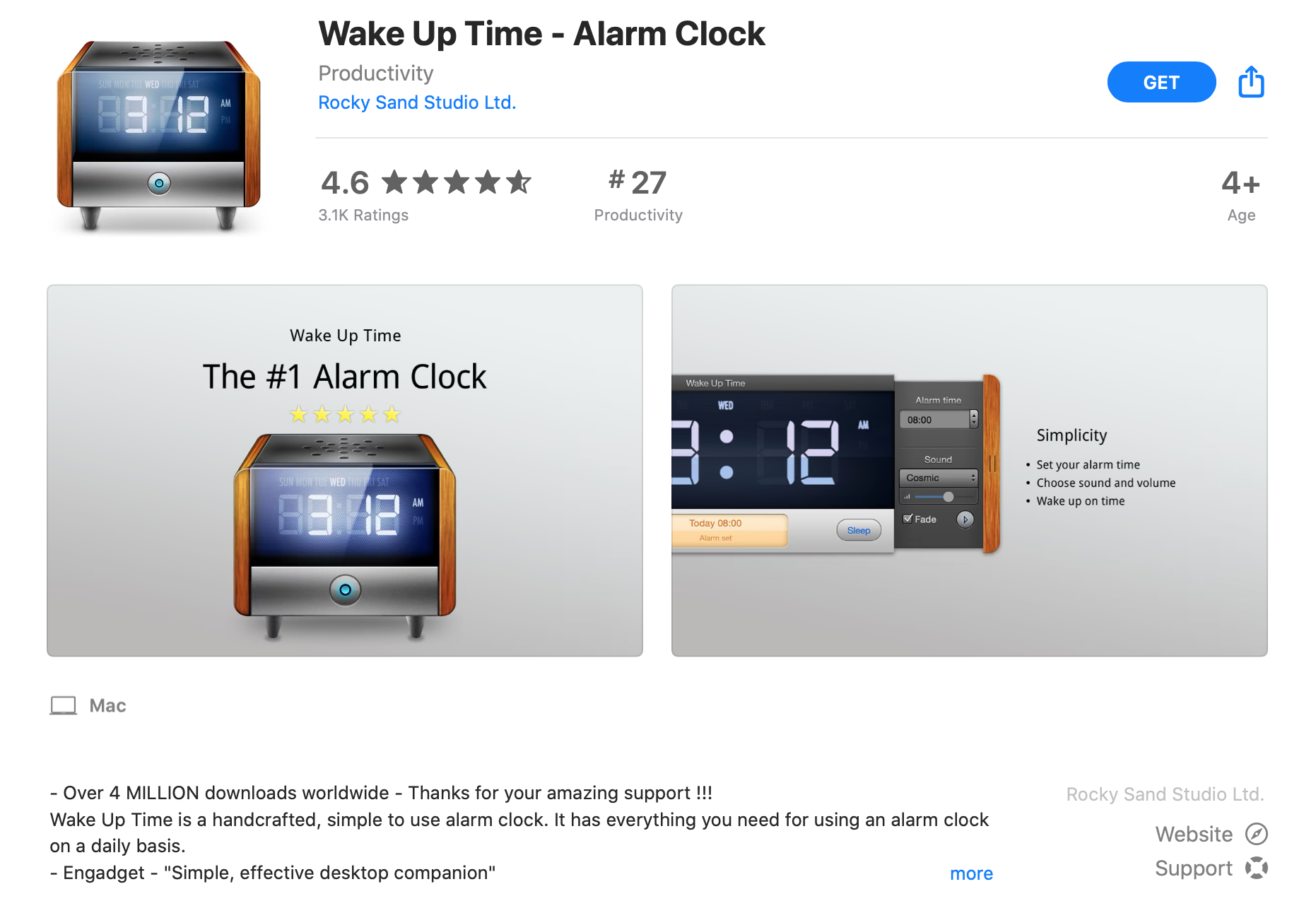 Download Free Alarm Clock For Mac