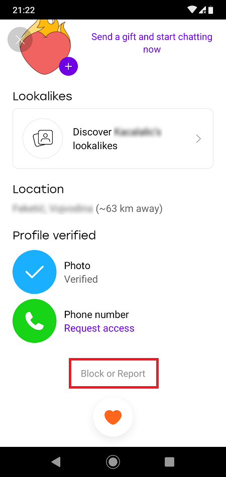 How to remove location on badoo