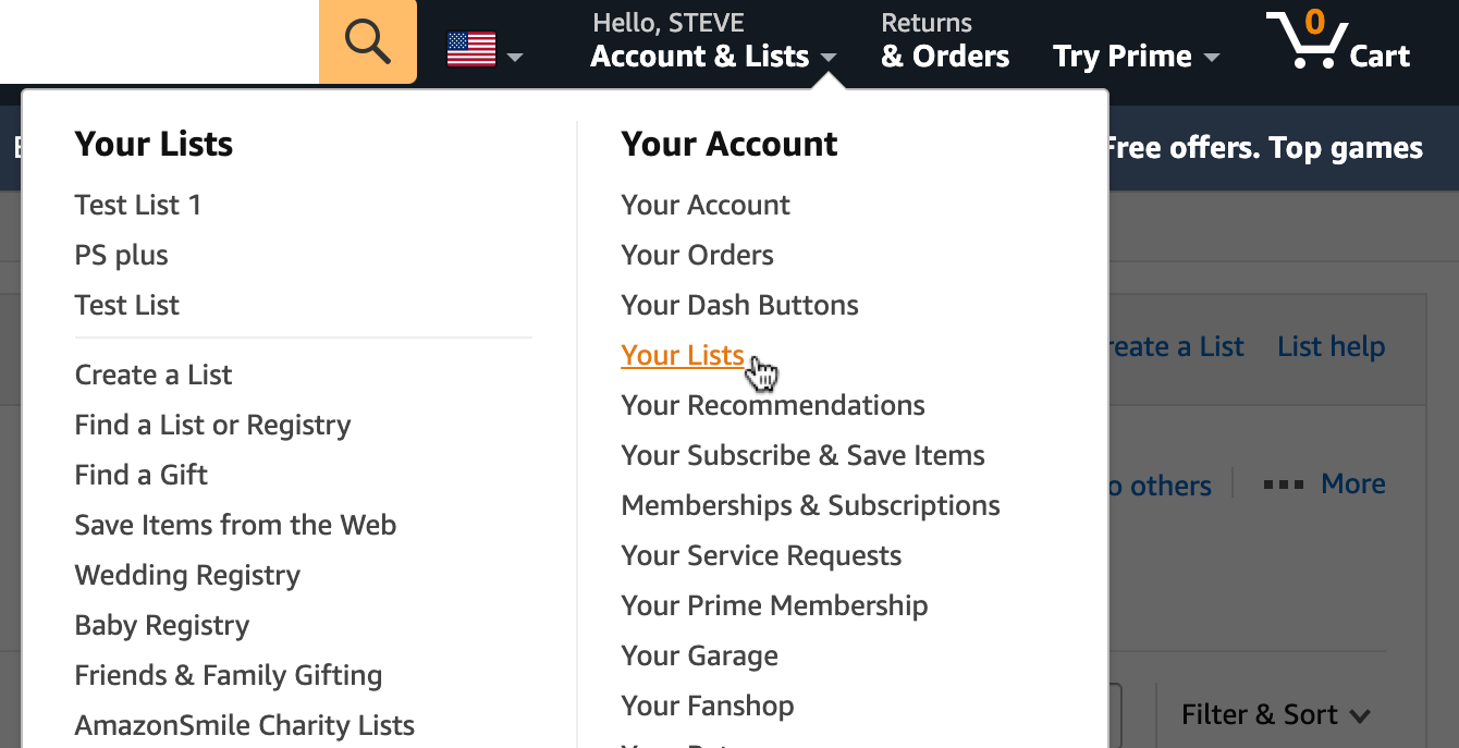 amazon baby wish list free gift