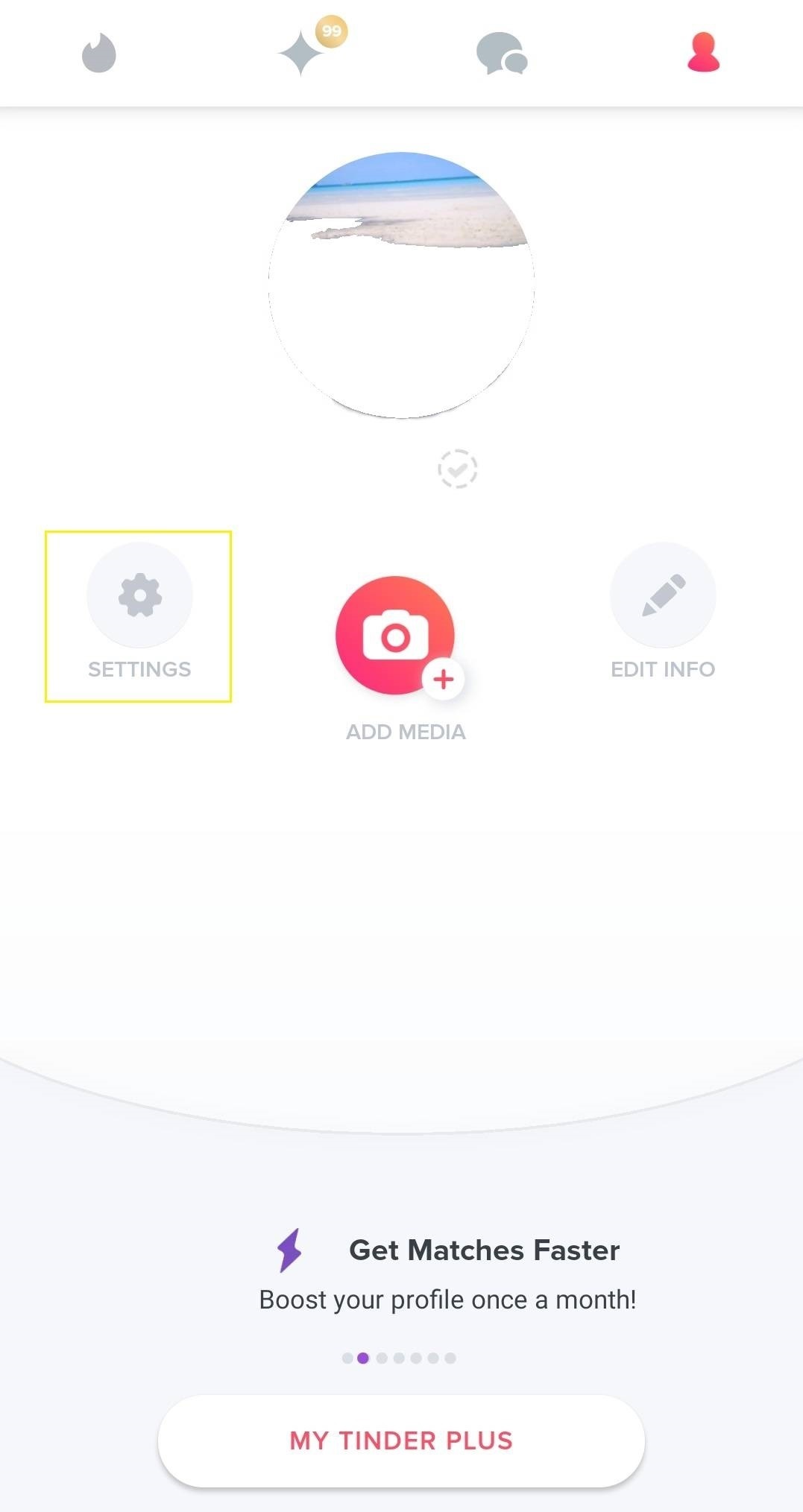 How to delete tinder profile