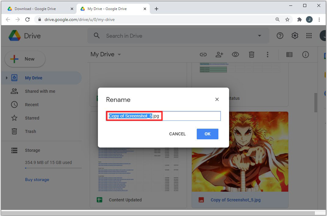 how to move files from one google drive to another