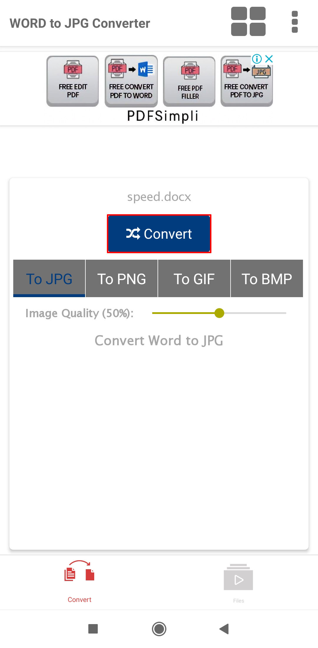 Pdf To Word Jpeg Converter Download Free For Iphone