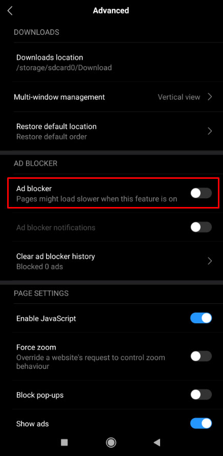 Behandeling Verlichten Springen How to Block Pop-Up Adverts on Android