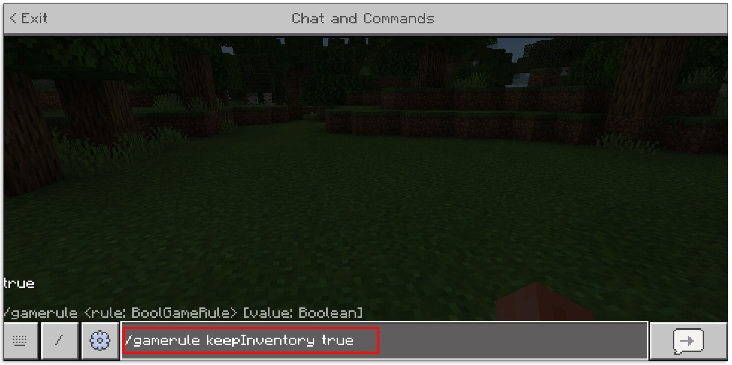 How To Turn On Keep Inventory Without Cheats