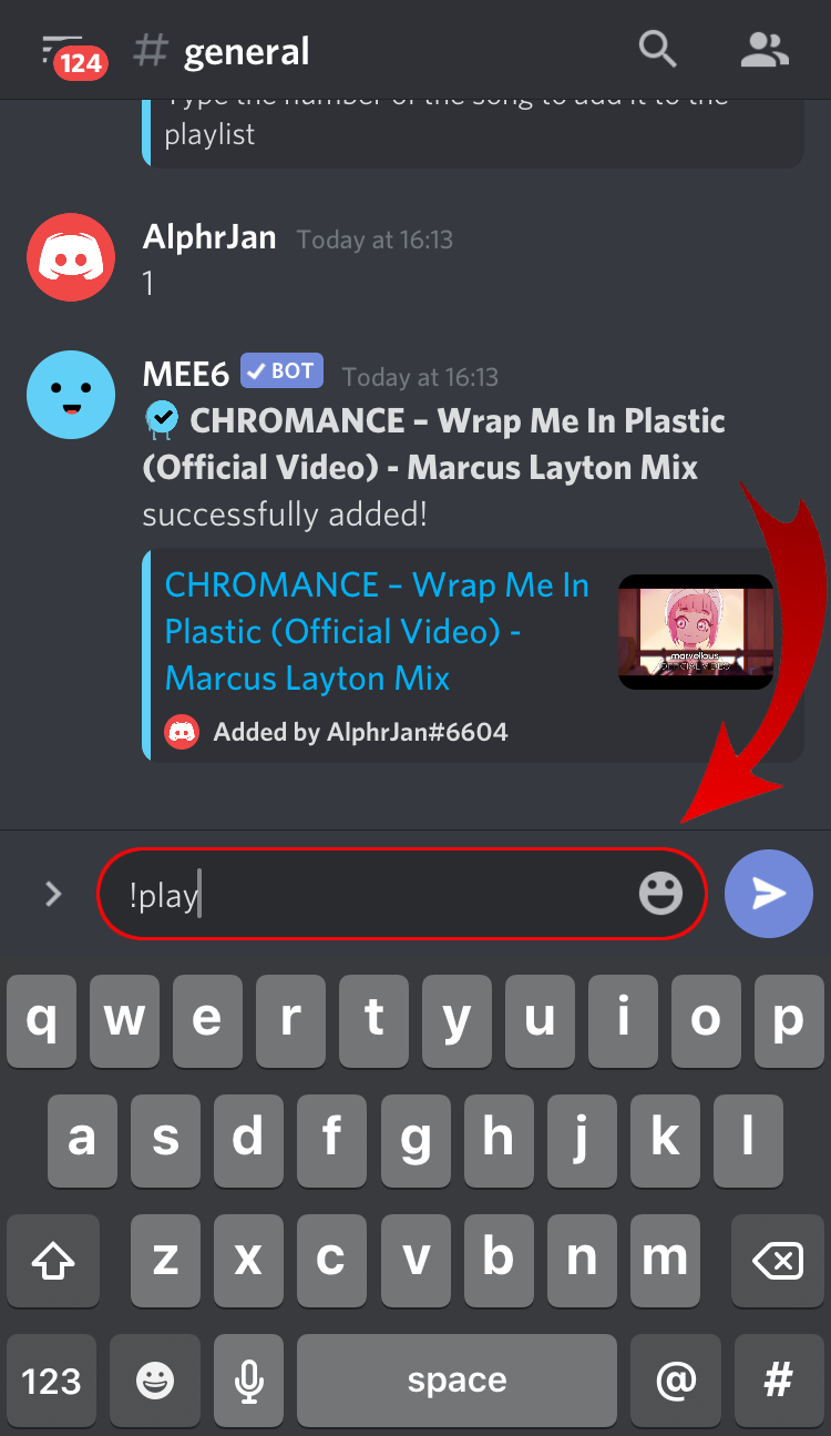 Mee6 music commands
