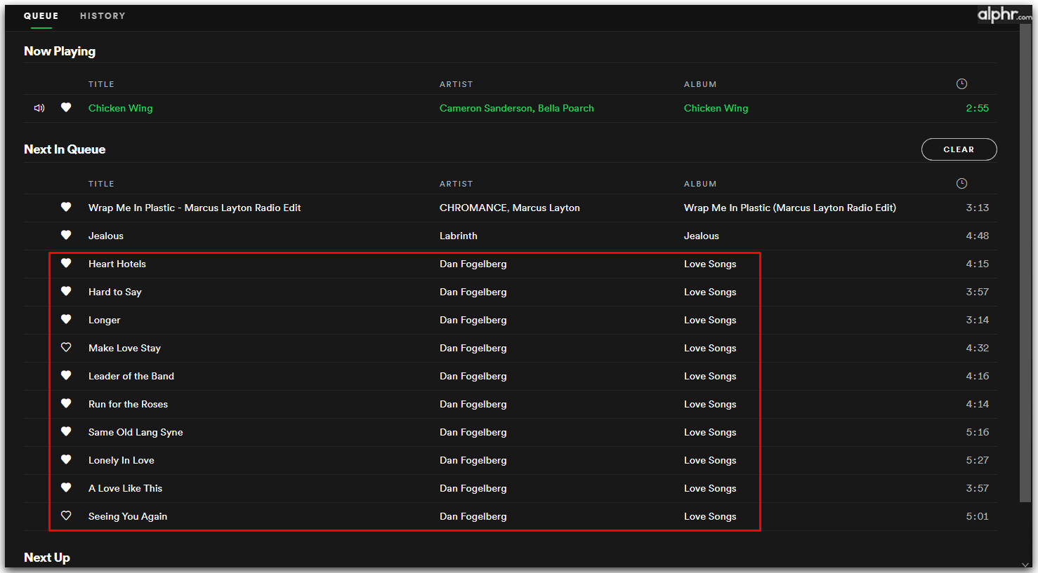 How To Clear Your Spotify Queue