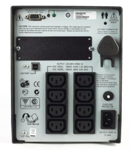 APC Smart-UPS 1000VA rear
