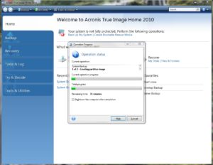 Acronis True Image Home 2010