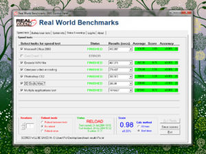 Windows 7 benchmarks
