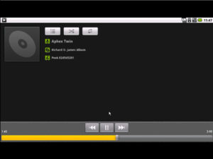 Android netbook music player