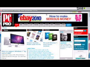 Android netbook webkit browser