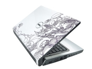 Dell Studio 1557 rear
