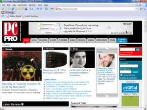 K-Meleon PC Pro homepage