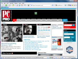 GreenBrowser PC Pro homepage