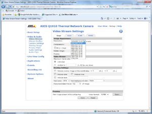 Axis Q1910 Thermal Network Camera