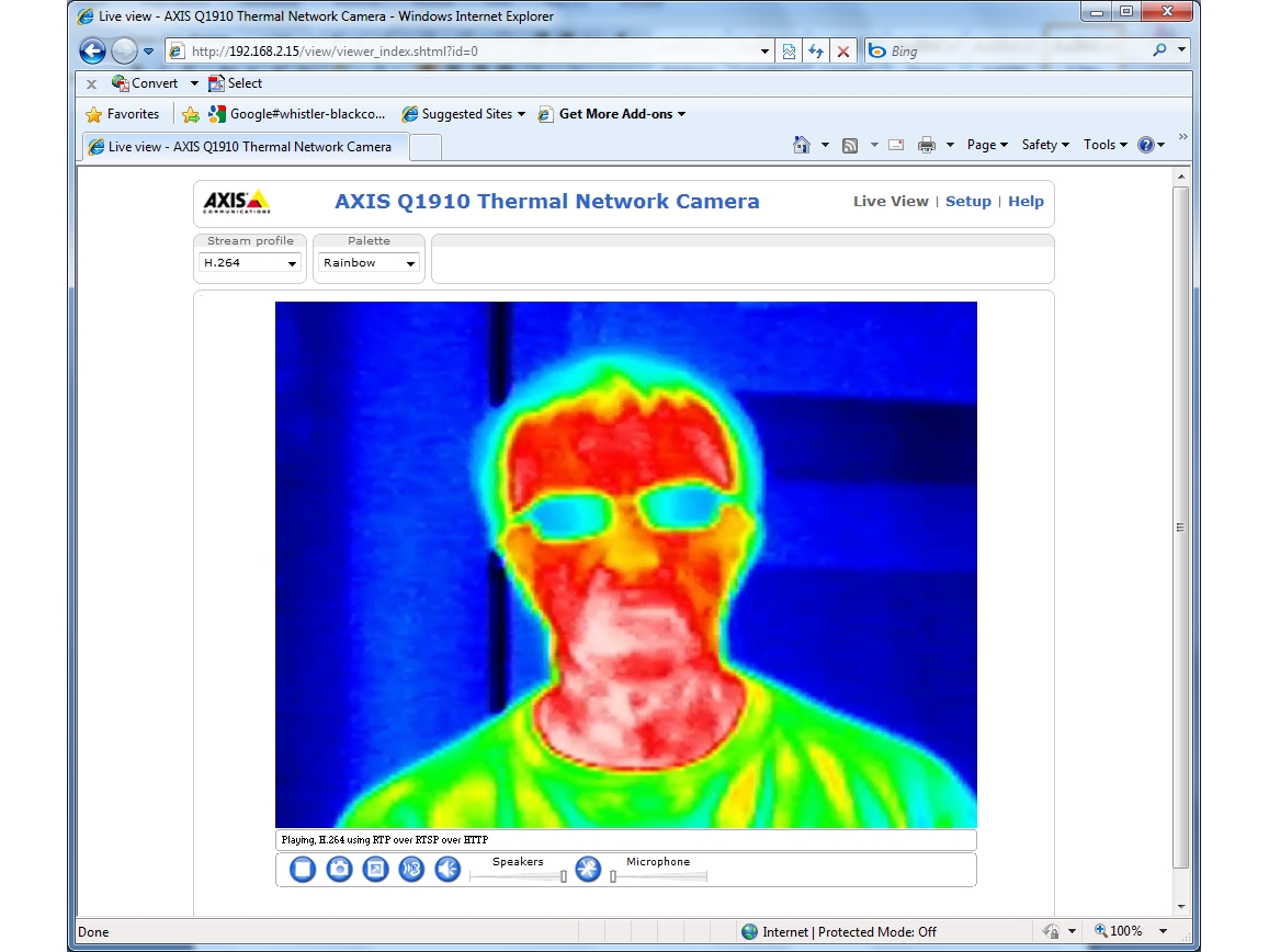 network thermal camera