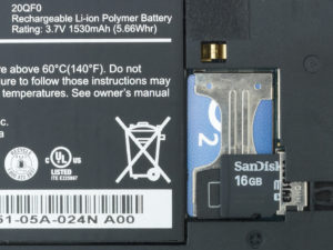 Dell Streak - SIM card