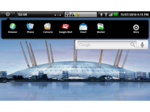 Dell Streak screenshot