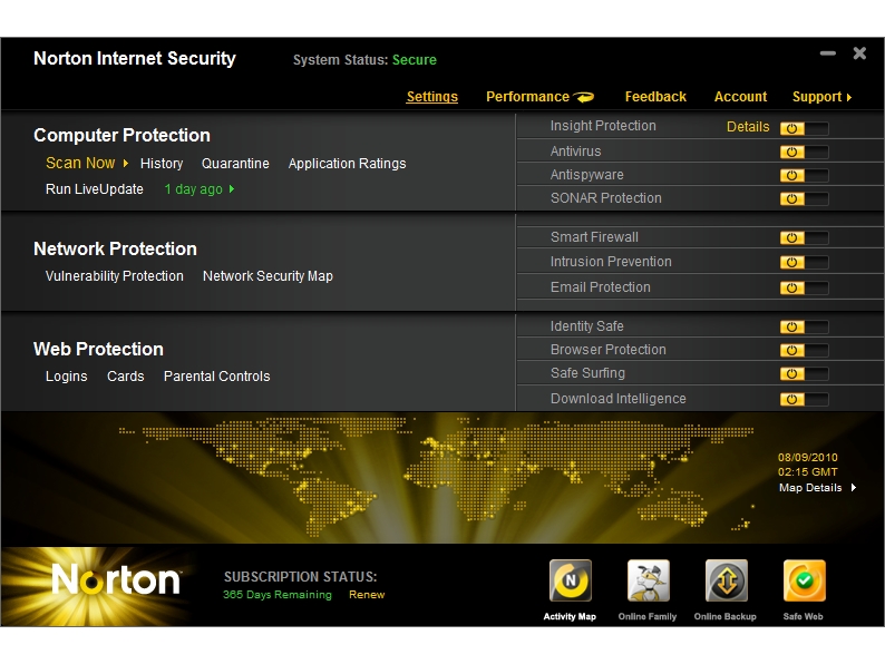 Norton Internet Security (1 Year / 3 PC)