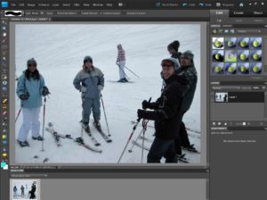 Content-aware fill: before