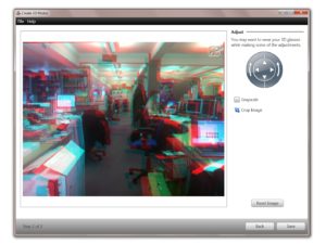 Roxio Creator 2011 - 3D photos