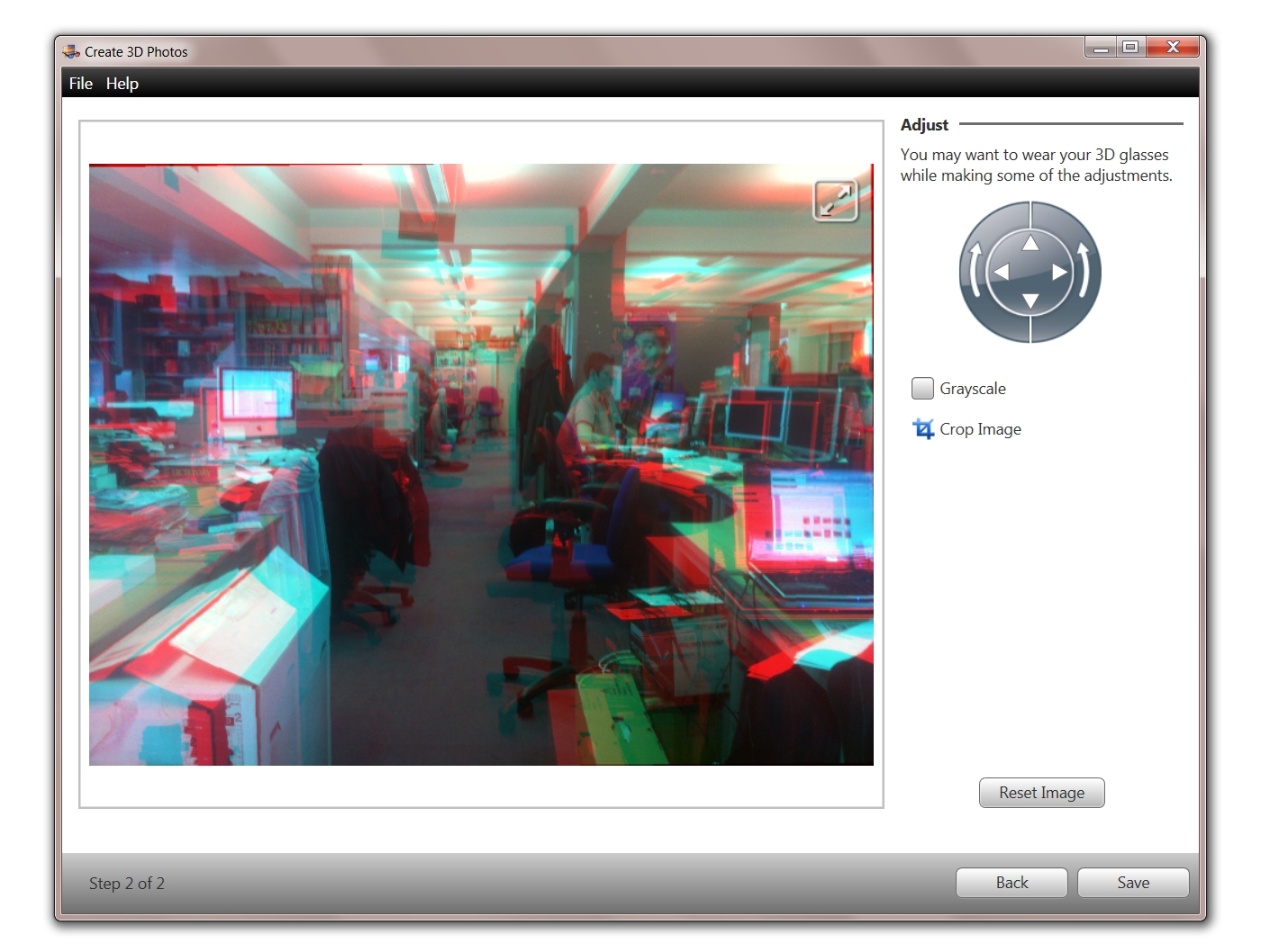 Roxio Creator 2011 - 3D photos