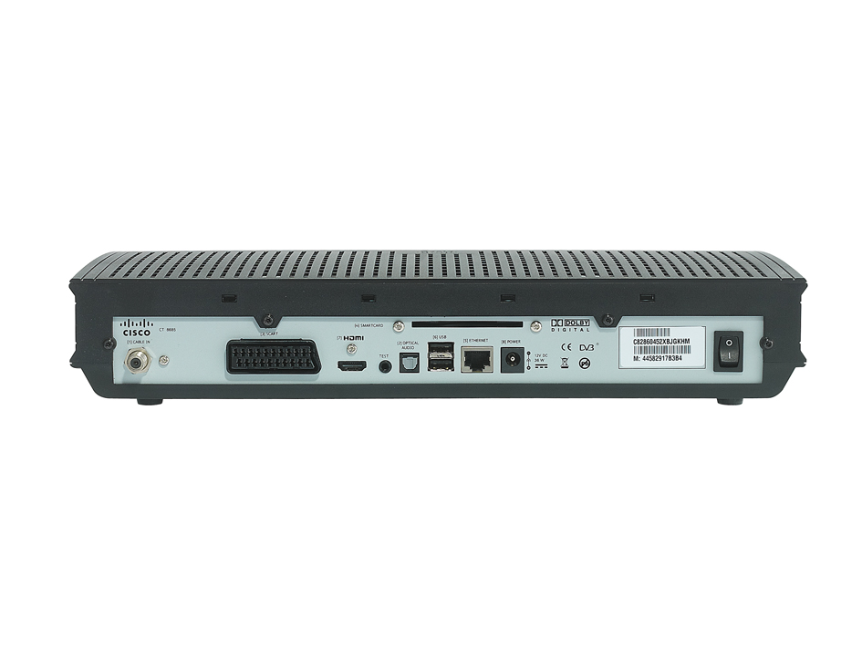 Virgin Media TiVo - rear view
