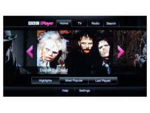 Virgin Media TiVo - BBC iPlayer app