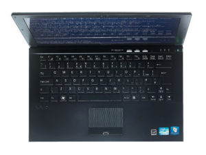Sony VAIO Z Series - top-down view