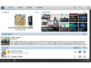 Galaxy Tab 10.1 - Samsung's Music Hub