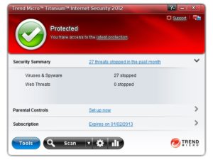 Trend Micro Titanium Internet Security 2012
