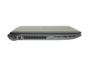 Acer Aspire 5750G - left-hand side