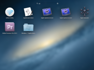 Launchpad now lets you type to filter apps, making it much more usable.