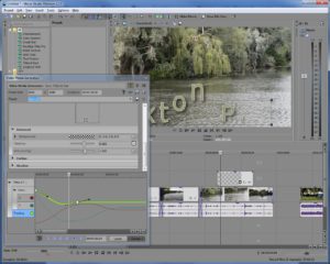 Sony Movie Studio Platinum 12 - B&eacute;zier curves
