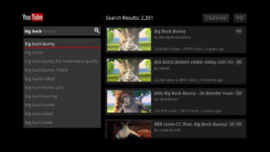 Sony NSZ-GS7 Internet Player with Google TV - interface 1