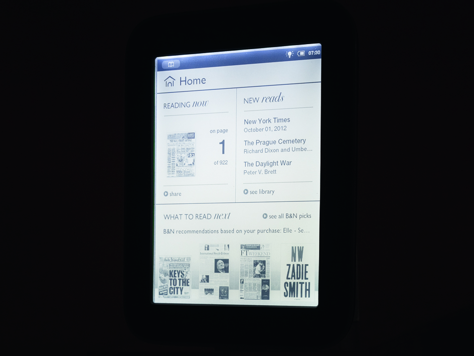 Nook Simple Touch with GlowLight review