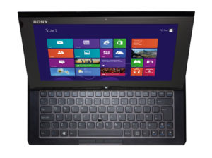 Sony VAIO Duo 11 - top-down keyboard