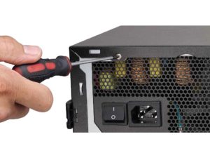 How to install the power supply
