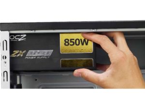 How to install the power supply