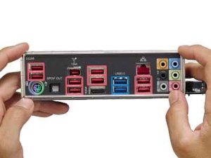 How to install the motherboard