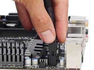 How to install the motherboard