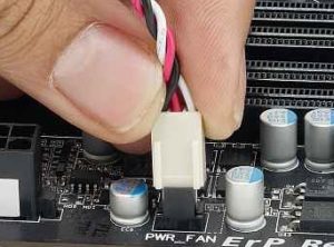 How to fit the internal cables