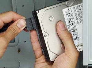 How to install a hard disk