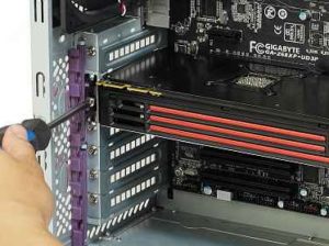 How to install a graphics card