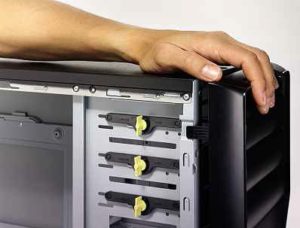 How to put a PC case back together