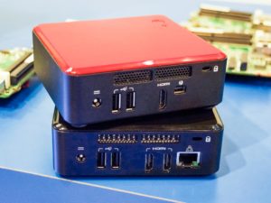 The two versions of the NUC offer different connections at the rear.