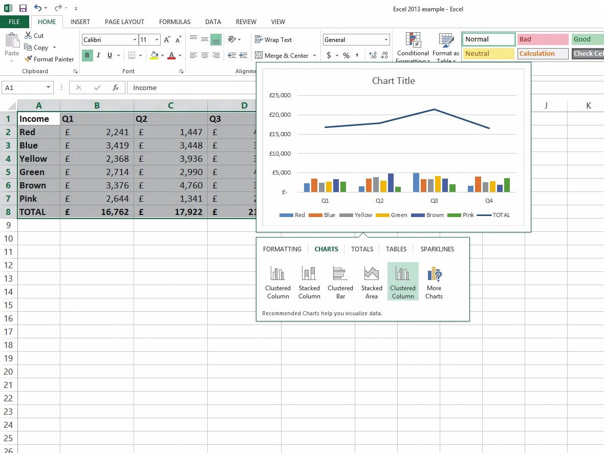 Microsoft Excel 2013