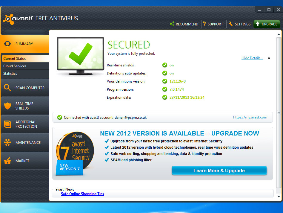 Avast Free Antivirus
