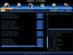 A modern UEFI BIOS lets you control low-level hardware settings via a graphical, mouse-driven interface